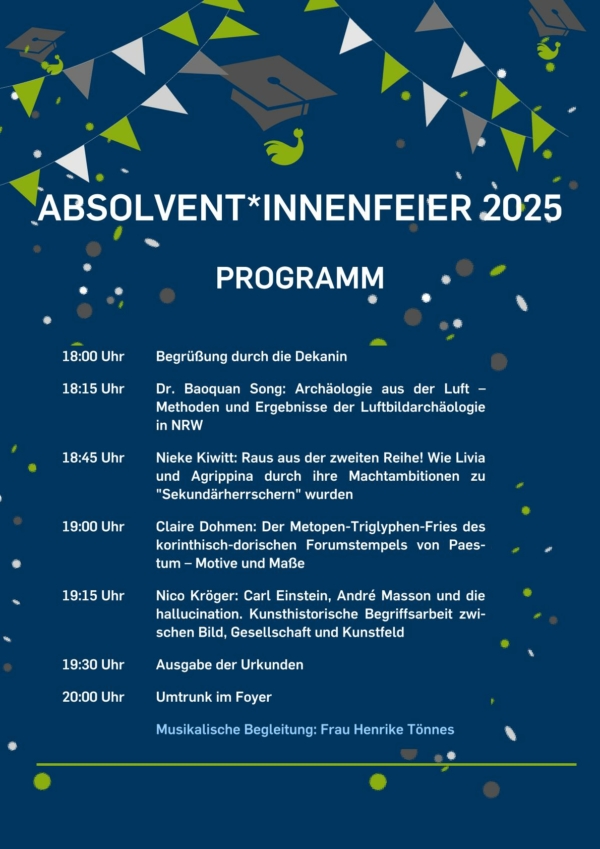 Absolventinnenfeier 2025 Programm-1