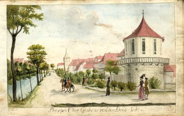 Außenansicht des anatomischen Theaters von Jena